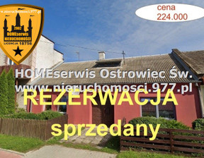 Dom na sprzedaż, Ostrowiecki Ćmielów, 224 000 zł, 80 m2, 977-DS-3599