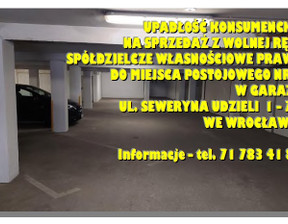 Obiekt na sprzedaż, Wrocław Seweryna Udzieli, 31 900 zł, 19,88 m2, 9968/3186/OOS