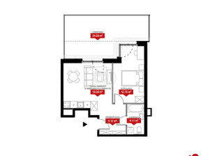 Mieszkanie na sprzedaż, Wrocław Wrocław-Psie Pole Kleczków Władysława Reymonta, 623 816 zł, 40,27 m2, 849470