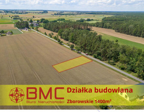 Budowlany na sprzedaż, Ciasna Zborowskie Dolna, 110 000 zł, 1400 m2, 485992