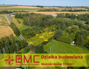 Działka na sprzedaż, Woźniki Sulów, 115 000 zł, 1319 m2, 431819