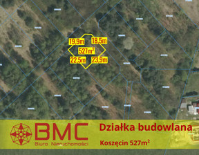 Działka na sprzedaż, Koszęcin Słowików, 79 000 zł, 527 m2, 442632