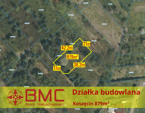 Budowlany na sprzedaż, Koszęcin Słowików, 129 000 zł, 879 m2, 678405