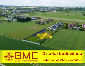 Działka na sprzedaż, Lubliniec Chłopska, 179 000 zł, 661 m2, 540631