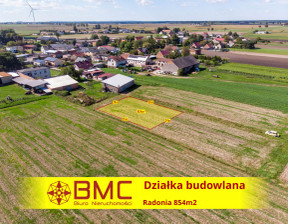 Działka na sprzedaż, Wielowieś Radonia, 99 000 zł, 854 m2, 855050