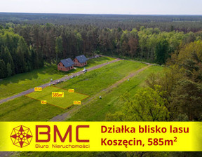 Działka na sprzedaż, Koszęcin Piaskowa, 89 000 zł, 585 m2, 409852