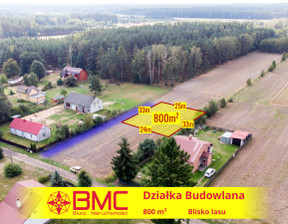 Działka na sprzedaż, Przystajń Kamińsko, 59 000 zł, 800 m2, 355503
