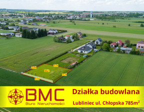 Budowlany na sprzedaż, Lubliniec Chłopska, 220 000 zł, 785 m2, 400392