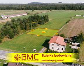 Działka na sprzedaż, Woźniki Dyrdy Asfaltowa, 89 000 zł, 906 m2, 764434