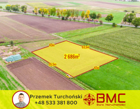 Działka na sprzedaż, Pawonków Lisowice Napłatki, 140 000 zł, 2686 m2, 188818