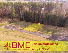 Budowlany na sprzedaż, Koszęcin Piaskowa, 115 000 zł, 585 m2, 876779