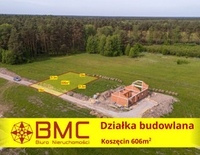 Budowlany na sprzedaż, Koszęcin, 90 000 zł, 606 m2, 187358