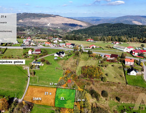 Działka na sprzedaż, Nowosądecki Chełmiec Trzetrzewina, 149 000 zł, 2100 m2, KN437034171