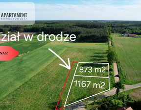 Działka na sprzedaż, Bydgoski Dąbrowa Chełmińska Gzin, 65 475 zł, 873 m2, 702267