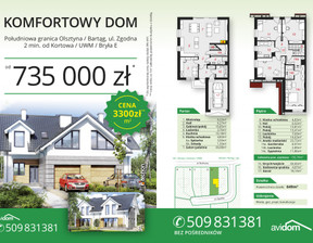 Dom na sprzedaż, Olsztyn Zgodna, 735 000 zł, 178 m2, 5