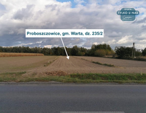 Działka na sprzedaż, Sieradzki Warta Proboszczowice, 59 360 zł, 1400 m2, 365536