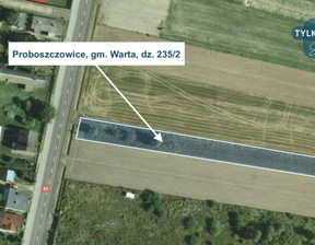 Działka na sprzedaż, Sieradzki Warta Proboszczowice, 59 360 zł, 1400 m2, 365536