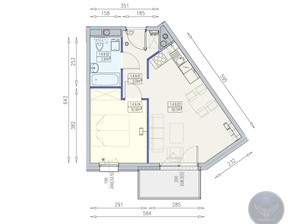 Mieszkanie na sprzedaż, Wrocław Krzyki Przyjaźni, 587 613 zł, 38,21 m2, 566