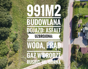 Działka na sprzedaż, Pruszkowski Nadarzyn Rusiec, 429 000 zł, 991 m2, 136/12083/OGS