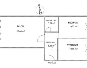 Mieszkanie na sprzedaż, Łódź Bałuty Bałuty-Centrum Zachodnia, 345 000 zł, 52,38 m2, 195