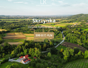 Działka na sprzedaż, Myślenicki Dobczyce Skrzynka, 599 000 zł, 7200 m2, 24/16082/OGS