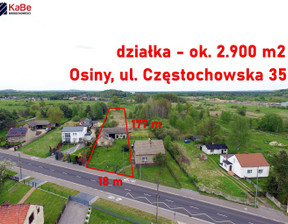 Rolny na sprzedaż, Częstochowski Kamienica Polska Osiny, 149 000 zł, 2900 m2, KABE-GS-174
