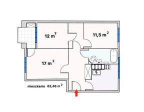 Mieszkanie na sprzedaż, Gdańsk Główne Miasto Krosna, 825 000 zł, 63 m2, 829713