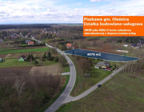 Budowlany na sprzedaż, Oleśnicki Oleśnica Piszkawa, 350 000 zł, 4076 m2, BER-GS-3796