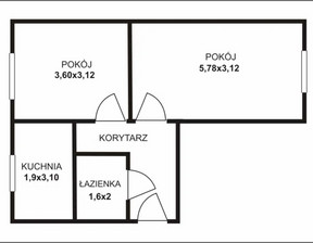 Mieszkanie na sprzedaż, Łódź Bałuty, 270 000 zł, 44,64 m2, O-16085
