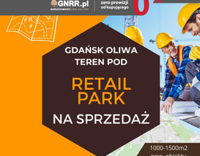 Działka na sprzedaż, Gdańsk Oliwa Rejon al. Grunwaldzkiej, 6 000 000 zł, 4637 m2, RR02092