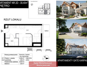 Kawalerka na sprzedaż, Karkonoski Podgórzyn Miłków, 478 618 zł, 30,4 m2, 20022/3265/OMS