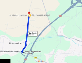 Działka na sprzedaż, Lubelski (Pow.) Jastków (Gm.) Płouszowice, 250 000 zł, 1358 m2, 24085036