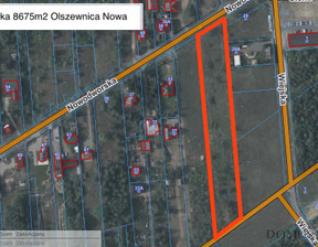 Działka na sprzedaż, Legionowski Wieliszew Olszewnica Nowa Nowodworska, 1 850 000 zł, 8675 m2, 238/16245/OGS