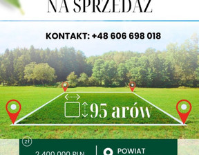 Budowlany-wielorodzinny na sprzedaż, Limanowski Limanowa, 2 400 000 zł, 9500 m2, 788819