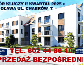 Mieszkanie na sprzedaż, Oławski (Pow.) Oława Chabrów, 520 410 zł, 49,8 m2, 481