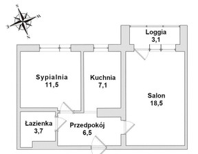 Mieszkanie na sprzedaż, Warszawa Praga-Południe Warszawa Praga-Południe, 690 000 zł, 47 m2, PEMS-396565