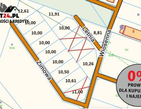 Budowlany na sprzedaż, Lubiński Lubin Miroszowice Zimowa, 150 000 zł, 1000 m2, 2394/LFT/DZS-218758