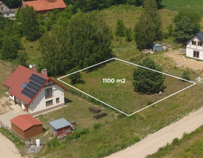 Działka na sprzedaż, Ostródzki Ostróda Zwierzewo, 147 000 zł, 1100 m2, EXP-GS-8804