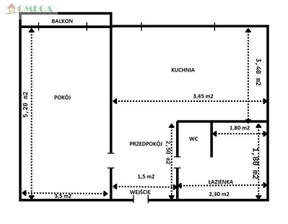 Kawalerka na sprzedaż, Sosnowiec M. Sosnowiec Zagórze, 235 000 zł, 36,88 m2, OMA-MS-3462-1