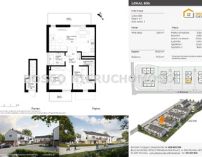 Mieszkanie na sprzedaż, Trzebnicki Żmigród Wrzosowa, 448 256 zł, 66 m2, BOS-MS-5368