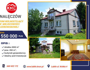 Dom na sprzedaż, Puławski Nałęczów, 550 000 zł, 250 m2, 436/13924/ODS
