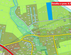 Działka na sprzedaż, Kołobrzeski Kołobrzeg Stramnica, 350 000 zł, 8700 m2, 23497