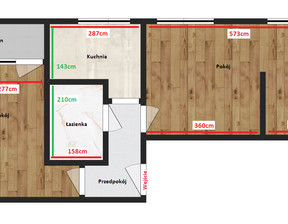 Mieszkanie na sprzedaż, Dąbrowa Górnicza Reden Adamieckiego, 260 000 zł, 45,21 m2, d277