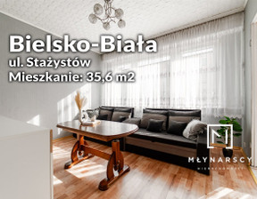 Mieszkanie na sprzedaż, Bielsko-Biała M. Bielsko-Biała Komorowice Krakowskie, 315 000 zł, 35,6 m2, KBM-MS-1319