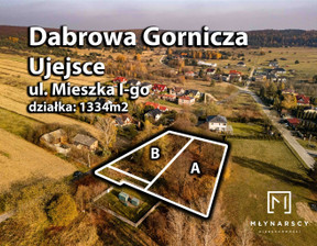 Budowlany na sprzedaż, Dąbrowa Górnicza M. Dąbrowa Górnicza Ujejsce, 265 466 zł, 1334 m2, KBM-GS-1603