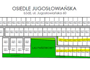 Działka na sprzedaż, Łódź Widzew Jugosłowiańska, 247 450 zł, 707 m2, 16275403