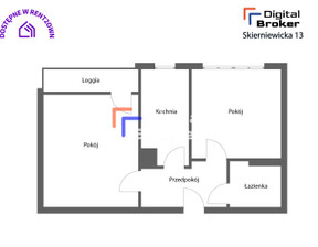 Mieszkanie na sprzedaż, Warszawa M. Warszawa Wola Skierniewicka, 660 000 zł, 42,11 m2, KNG-MS-5525