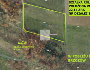 Działka na sprzedaż, Brzozowski Nozdrzec Wara, 49 500 zł, 2214 m2, 1929/5738/OGS