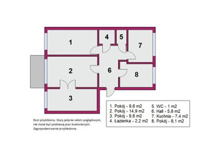 Mieszkanie na sprzedaż, Zgierski Zgierz Krzysztofa Kamila Baczyńskiego, 360 000 zł, 57,86 m2, 30682/3685/OMS