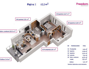 Mieszkanie na sprzedaż, Pucki Puck Wejherowska, 572 240 zł, 62,2 m2, 34159/3685/OMS